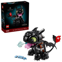 Konstruktorius - LEGO ICONS 10375 Toothless 784 Detalės 160 mm Aukščio