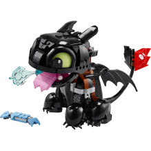 Konstruktorius - LEGO ICONS 10375 Toothless 784 Detalės 160 mm Aukščio