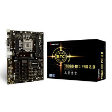 Pagrindinė plokštė - Biostar TB360-BTC PRO 2.0 (Intel B360, 32GB DDR4, 11x PCIe, HDMI) Pagrindinė plokštė - Biostar TB360-BTC PRO 2.0 (Intel B360, 32GB DDR4, 11x PCIe, HDMI)