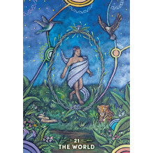 Kolekcionuojamos Kortelės - The Shaman's Tarot 78 Cards With Guidebook Kolekcionuojamos Kortelės - The Shaman's Tarot 78 Cards With Guidebook