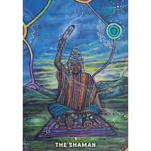 Kolekcionuojamos Kortelės - The Shaman's Tarot 78 Cards With Guidebook Kolekcionuojamos Kortelės - The Shaman's Tarot 78 Cards With Guidebook
