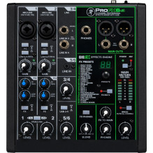 Garso maišytuvas - Mackie ProFX6v3 6-kanalinis USB maišytuvas 48V fantominė galia juodas Garso maišytuvas - Mackie ProFX6v3 6-kanalinis USB maišytuvas 48V fantominė galia juodas