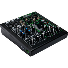 Garso maišytuvas - Mackie ProFX6v3 6-kanalinis USB maišytuvas 48V fantominė galia juodas Garso maišytuvas - Mackie ProFX6v3 6-kanalinis USB maišytuvas 48V fantominė galia juodas
