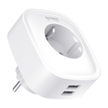 Išmanusis lizdas - Gosund SP112-M WiFi išmanusis lizdas 2xUSB Alexa / Google Assistant Išmanusis lizdas - Gosund SP112-M WiFi išmanusis lizdas 2xUSB Alexa / Google Assistant