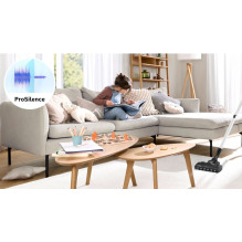 Dulkių siurblys - Bosch Serie 6 ProSilence BGB6SIL0L 700W, 4L Dulkių Maišas, HEPA Filtras Dulkių siurblys - Bosch Serie 6 ProSilence BGB6SIL0L 700W, 4L Dulkių Maišas, HEPA Filtras