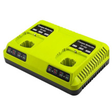 Baterijų įkroviklis - RYOBI P117 18V 3A Li-ion Juodas