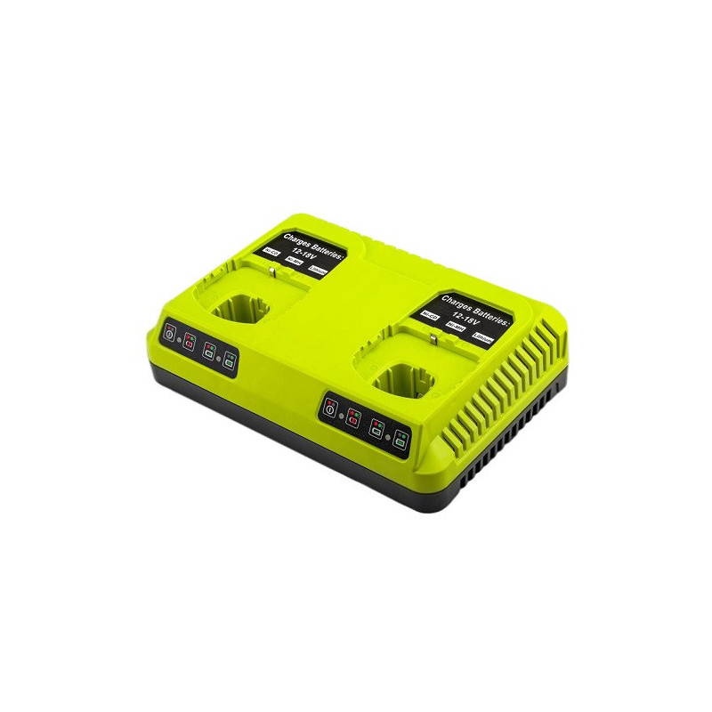 Baterijų įkroviklis - RYOBI P117 18V 3A Li-ion Juodas