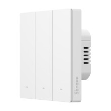 Išmanusis sieninis jungiklis - Sonoff ZBM5-3C-86W Zigbee 3-kanalinis lietimui jautrus sieninis jungiklis baltas Išmanusis sieninis jungiklis - Sonoff ZBM5-3C-86W Zigbee 3-kanalinis lietimui jautrus sieninis jungiklis baltas