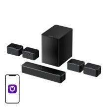 Garso Įranga - Ultimea Poseidon D70 Soundbar (Ultimea, D70, 7.1 kanalas, belaidis žemų dažnių garsiakalbis)