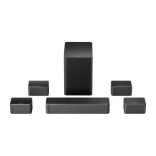 Garso Įranga - Ultimea Poseidon D70 Soundbar (Ultimea, D70, 7.1 kanalas, belaidis žemų dažnių garsiakalbis)