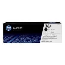 Tonerio Kasetė - HP 36A 2000 Puslapių Juoda Tonerio Kasetė - HP 36A 2000 Puslapių Juoda