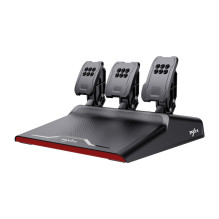 Vairas - PXN V10 Pro 270mm vairas, 17 mygtukų, pedalai juodi Vairas - PXN V10 Pro 270mm vairas, 17 mygtukų, pedalai juodi