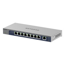 Komutatorius - Netgear GS108MX 8-Port Ethernet Switch 36 Gbps