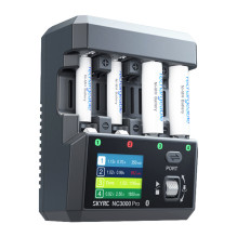 Įkroviklis - SkyRC NC3000 Pro Charger (NiMH / NiCd, 4 slots, 3000 mA, Bluetooth) Įkroviklis - SkyRC NC3000 Pro Charger (NiMH / NiCd, 4 slots, 3000 mA, Bluetooth)