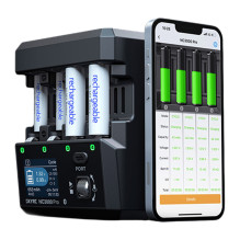Įkroviklis - SkyRC NC3000 Pro Charger (NiMH / NiCd, 4 slots, 3000 mA, Bluetooth)