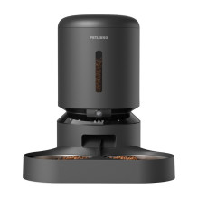 Gyvūnų Prekės - Petlibro Granary Food Dispenser (5L, kamera, dvigubi dubenys) Juoda