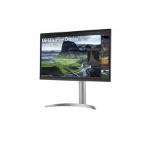 Monitorius - LG UltraFine 27UQ850V-W 27" 4K Sidabrinė / Juoda / Balta