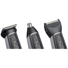 Priežiūros įrankis - BaByliss Skustuvas MT727E Titano Peilis, 4 Ilgiai, Pilkas Priežiūros įrankis - BaByliss Skustuvas MT727E Titano Peilis, 4 Ilgiai, Pilkas