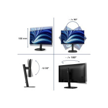 Monitorius - Monitor Philips B-Line 24B2U3301D 24" WUXGA IPS 1920x1200 USB-C Monitorius - Monitor Philips B-Line 24B2U3301D 24" WUXGA IPS 1920x1200 USB-C