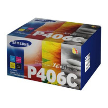 Tonerio Kasetė - Samsung CLT-P406C 1100-1700 Puslapių Spalvota