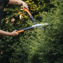 Elektrinis Įrankis - Fiskars PowerGearX Gyvatvorių Žirklės HSX92 PTFE danga. Elektrinis Įrankis - Fiskars PowerGearX Gyvatvorių Žirklės HSX92 PTFE danga.