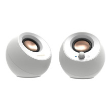 Garsiakalbis - Creative Pebble V3 2.0 10W Bluetooth 5.0 Balta Garsiakalbis - Creative Pebble V3 2.0 10W Bluetooth 5.0 Balta