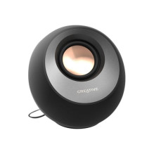 Garsiakalbis - Creative Pebble V3 2.0 Bluetooth 16W USB-C Juodas Garsiakalbis - Creative Pebble V3 2.0 Bluetooth 16W USB-C Juodas