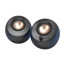Garsiakalbis - Creative Pebble X 15W Bluetooth AUX USB-C Juodas Garsiakalbis - Creative Pebble X 15W Bluetooth AUX USB-C Juodas