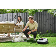 Sodo įrankis - ECOVACS Robotic Lawn Mower GOAT O800, 22cm, 800m², Juoda / Balta