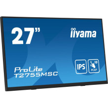 Monitorius - iiyama ProLite T2755MSC-B1 27" Full HD IPS Jutiklinis Ekranas Monitorius - iiyama ProLite T2755MSC-B1 27" Full HD IPS Jutiklinis Ekranas