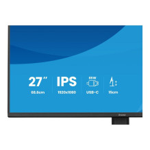 Monitorius - iiyama ProLite XB2797HSN-B1 27" Full HD IPS USB-C Aukščio Reguliuojamas Monitorius - iiyama ProLite XB2797HSN-B1 27" Full HD IPS USB-C Aukščio Reguliuojamas