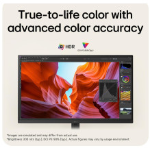 LCD Monitor, LG, 27 ", 27U710B-B
