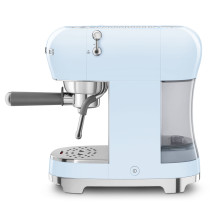 Kavos Aparatas - SMEG ECF02PBEU 15-Bar Rankinis Espresso Aparatas 1.1L Vandens Bakas Mėlynas