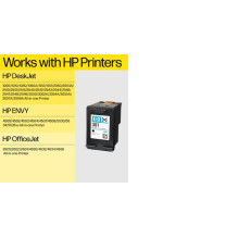 Rašalo kasetė - HP 301 CH561EE originali juoda 3 ml Rašalo kasetė - HP 301 CH561EE originali juoda 3 ml