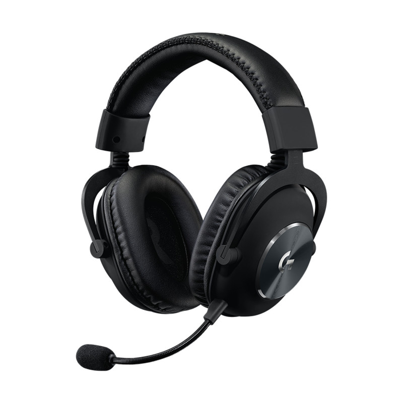 Žaidimų ausinės - Logitech G PRO X Žaidimų Ausinės, 320 g, Įtraukiančios Garso, Juoda