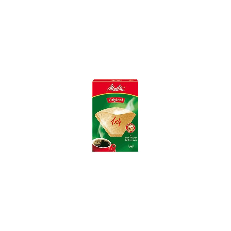 Melitta 1x4 80 gab. - Kafijas filtri