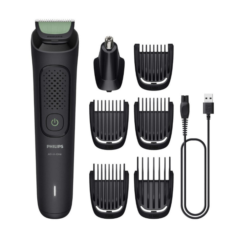 Priežiūros įrankis - Philips All-in-One Trimmer MG3920 / 15 7-in-1 Įkraunamas Juoda