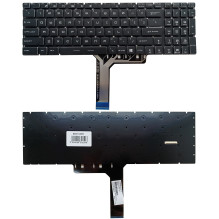 Nešiojamo kompiuterio klaviatūra - MSI GE63 GE73 GS63 GS73 Pakeitimo RGB Apšviesta JAV Išdėstymas
