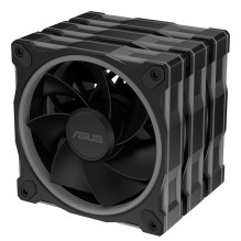 Aušintuvo ventiliatorius - ASUS Prime MR120 12cm 3 Pakas ARGB 1600 RPM 58 CFM Atvirkštinis Juodas