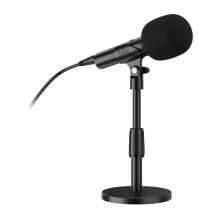 Mikrofonas - Fifine Tank 2 Dynamic USB-C / XLR 192kHz / 24-bit Juodas Mikrofonas - Fifine Tank 2 Dynamic USB-C / XLR 192kHz / 24-bit Juodas