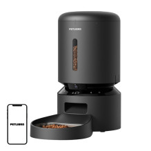 Išmanūs gyvūnų maisto dozatoriai - Petlibro Granary Smart Feeder with Camera 5L Black Išmanūs gyvūnų maisto dozatoriai - Petlibro Granary Smart Feeder with Camera 5L Black