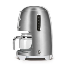 Kavos Aparatas - SMEG DCF02SSEU 10 Puodelių Aromato Pasirinkimo Skaitmeninis Ekranas Sidabrinis