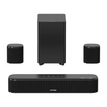 Garso įranga - Ultimea Aura A50 Pro 5.1 garso juosta su subwooferiu, HDMI eARC, Bluetooth 5.3 Garso įranga - Ultimea Aura A50 Pro 5.1 garso juosta su subwooferiu, HDMI eARC, Bluetooth 5.3
