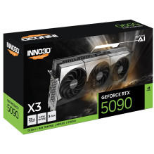 Grafikos plokštė - INNO3D GeForce RTX 5090 X3 32GB GDDR7 PCIe 5.0
