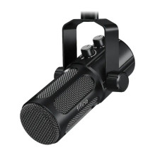 Mikrofonas - Fifine Tank6 dinaminis kardioidinis USB-C / XLR 100Hz-18kHz juodas Mikrofonas - Fifine Tank6 dinaminis kardioidinis USB-C / XLR 100Hz-18kHz juodas
