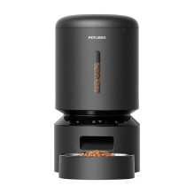 Išmanus gyvūnų maisto dozatorius - Petlibro Granary Smart Feeder (5L, WiFi, nerūdijančio plieno dubuo, juodas) Išmanus gyvūnų maisto dozatorius - Petlibro Granary Smart Feeder (5L, WiFi, nerūdijančio plieno dubuo, juodas)