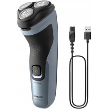 Philips X3063 / 00 men's shaver Rotation shaver Trimmer Black, Blue