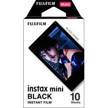 Nuotraukų Filmas - Fujifilm Instax Mini Juodas Rėmelis 10 Lapų Nuotraukų Filmas - Fujifilm Instax Mini Juodas Rėmelis 10 Lapų