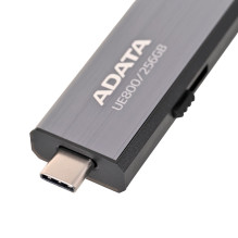 ADATA UE800 USB flash drive 256 GB USB Type-C 3.2 Gen 2 (3.1 Gen 2) Silver ADATA UE800 USB flash drive 256 GB USB Type-C 3.2 Gen 2 (3.1 Gen 2) Silver
