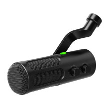 Mikrofonas - Fifine Tank 3 Dinaminis Kardioidinis XLR USB-C Juodas Mikrofonas - Fifine Tank 3 Dinaminis Kardioidinis XLR USB-C Juodas